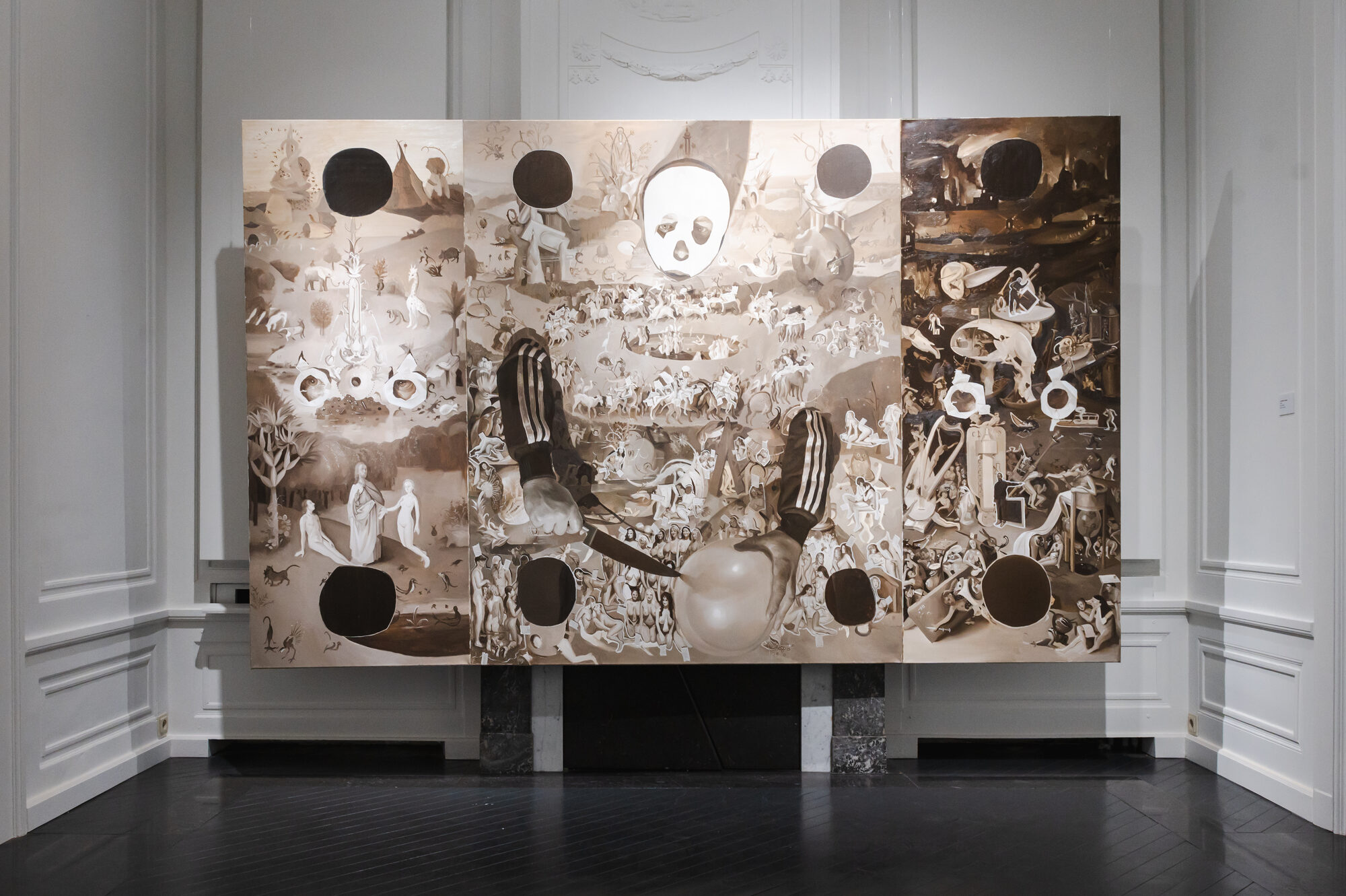 People Ruin Paintings — tentoonstelling — Foto: Jolien Chielens