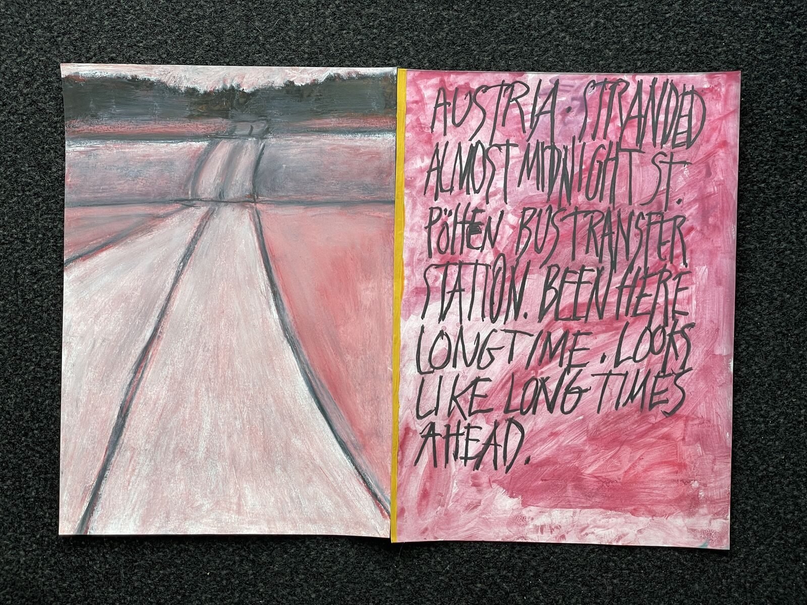 AUSTRIA STRANDED (NOTEBOOK)
