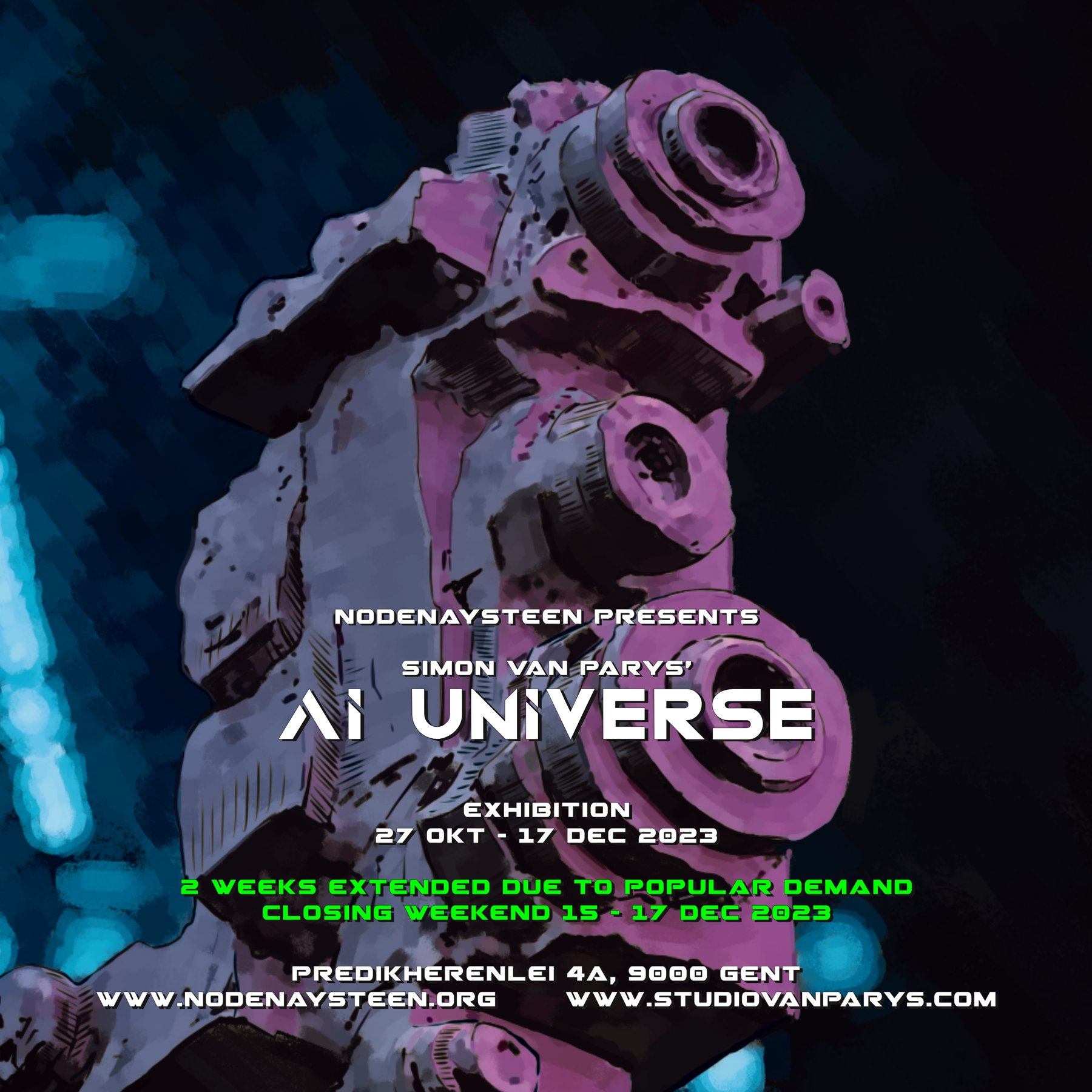 Simon Van Parys — AI Universe, finissage