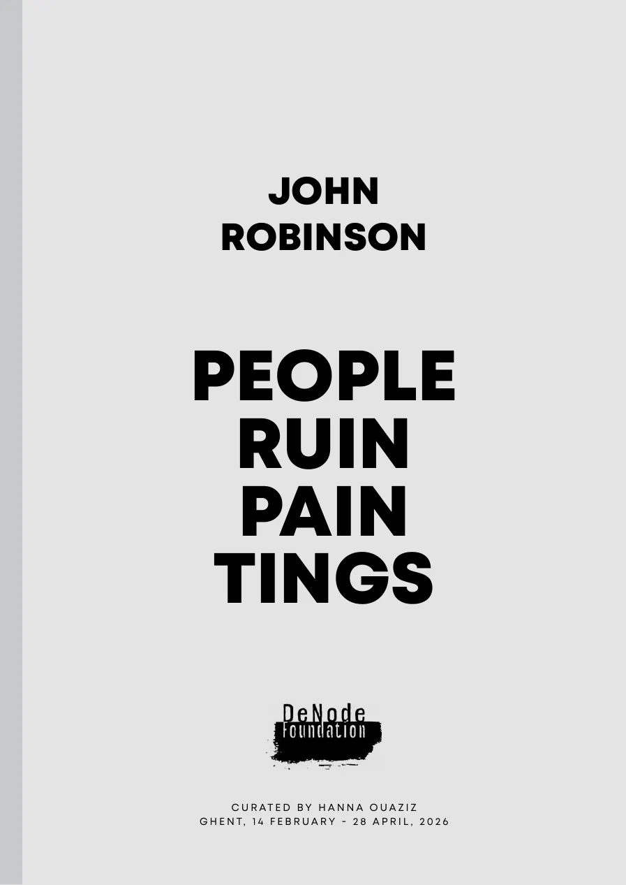 John Robinson — People Ruin Paintings