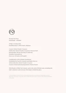 Nicolas Van Parys — publicatie bij Kashi Rupé — unfolded
