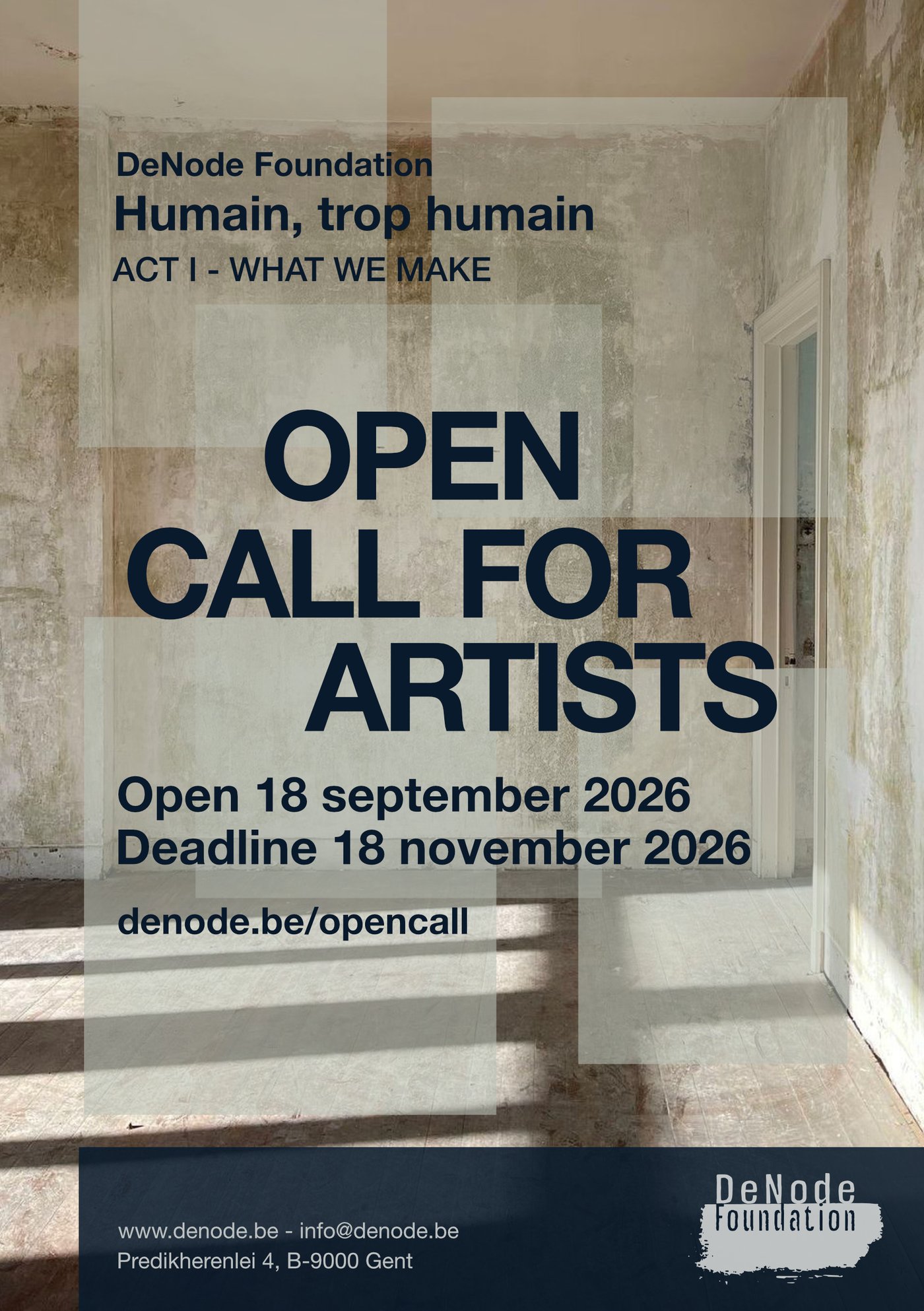 Open call — Humain, trop humain